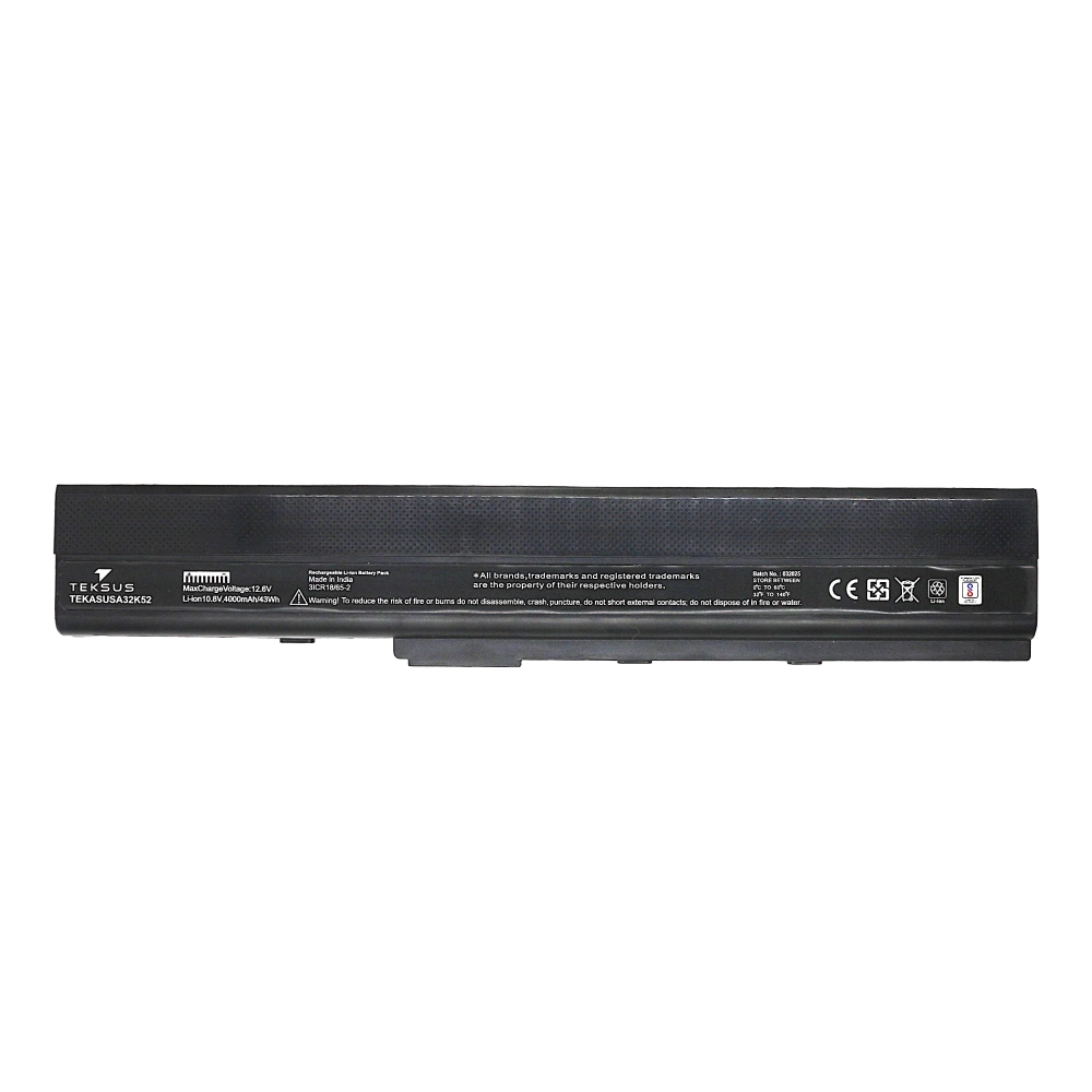 Teksus Laptop Battery Compatible For Asus A32 K52 view 2